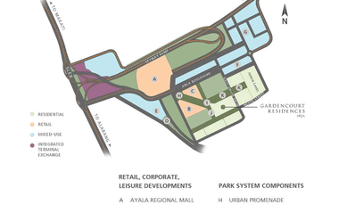 New Stunning 2 Bedroom Unit for Sale in Gardencourt Residences, Taguig City
