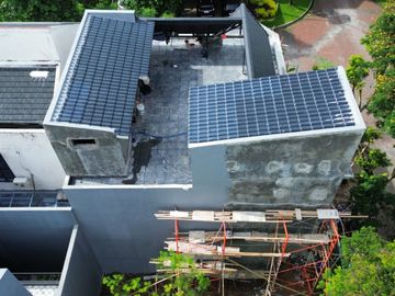 DIJUAL RUMAH BANGUNAN MANDIRI HOOK / HOEK THE EMINENT PRESTIGIA, BSD CITY