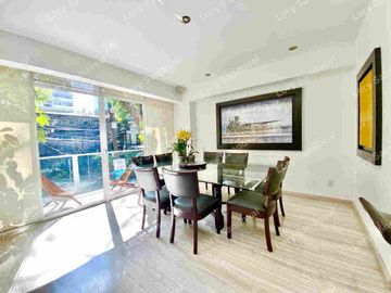 HERMOSO DEPARTAMENTO AMUEBLADO CON TERRAZA PRIVADA RENTA EN POLANCO