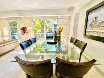 HERMOSO DEPARTAMENTO AMUEBLADO CON TERRAZA PRIVADA RENTA EN POLANCO