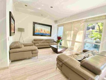 HERMOSO DEPARTAMENTO AMUEBLADO CON TERRAZA PRIVADA RENTA EN POLANCO