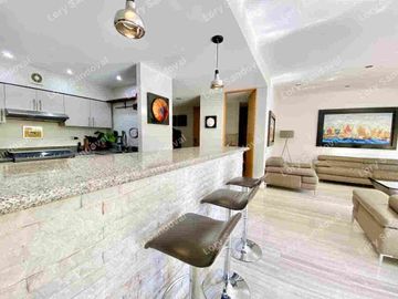 HERMOSO DEPARTAMENTO AMUEBLADO CON TERRAZA PRIVADA RENTA EN POLANCO