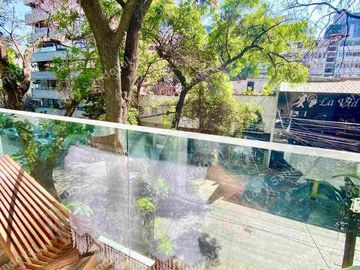 HERMOSO DEPARTAMENTO AMUEBLADO CON TERRAZA PRIVADA RENTA EN POLANCO