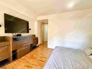 HERMOSO DEPARTAMENTO AMUEBLADO CON TERRAZA PRIVADA RENTA EN POLANCO