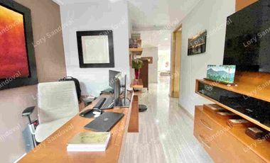 HERMOSO DEPARTAMENTO AMUEBLADO CON TERRAZA PRIVADA RENTA EN POLANCO