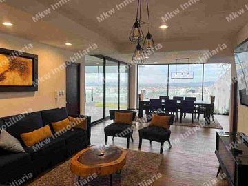 SE RENTA CASA AMUEBLADA EN CLUB DE GOLF LA LOMA