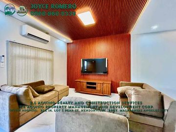 4 Bedrooms House For Rent with Pool Located inside a secured subdivision in Barangay Telabastagan, San Fernando City,Pampanga