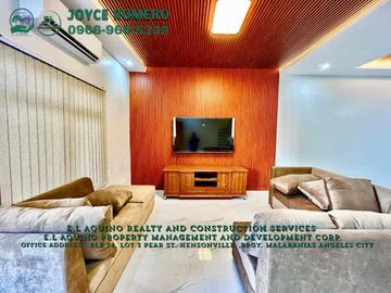 4 Bedrooms House For Rent with Pool Located inside a secured subdivision in Barangay Telabastagan, San Fernando City,Pampanga