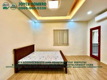 4 Bedrooms House For Rent with Pool Located inside a secured subdivision in Barangay Telabastagan, San Fernando City,Pampanga