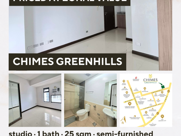Chimes Greenhills | Studio FOR SALE | Annapolis Street San Juan