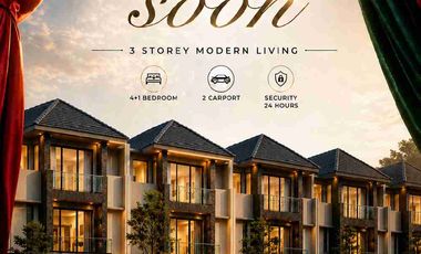 Rumah Mewah Matera Lake Side View Perbatasan Gading Serpong dengan BSD