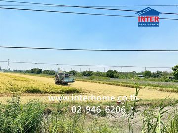 A vacant land plot of 13 rai and 193.6 square wah (approximately 21,994 square meters) located near Wat Sai Noi School, on Sai Noi-Ton Chuek Road, Ban