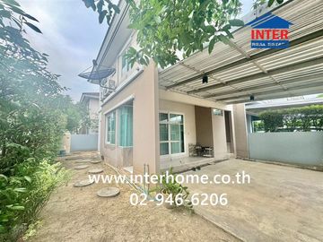 Two-story detached house, 36.1 sq.wah, Villaggio Pinklao - Salaya Village, Borommaratchachonnani Road, Bang Kruai-Salaya Road, Bang Kruai, Nonthaburi.