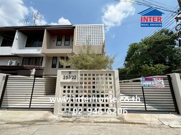 Three-story townhome, 38 sq.wa., Chuan Chuen Prachachuen 30 Village, next to Prachanukul Expressway, Soi Prachachuen 30, Prachachuen Road, Bang Sue Di