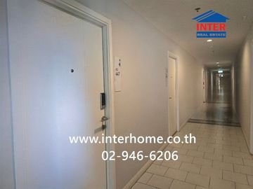 35.5 sq.m. condominium at Aspire Erawan Tower, next to BTS Chang Erawan Station, Kanchanaphisek Road, Sukhumvit Road, Samut Prakan City, Samut Prakan.