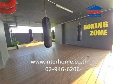 35.5 sq.m. condominium at Aspire Erawan Tower, next to BTS Chang Erawan Station, Kanchanaphisek Road, Sukhumvit Road, Samut Prakan City, Samut Prakan.