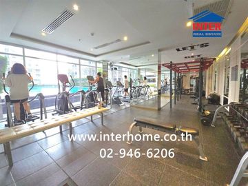 35.5 sq.m. condominium at Aspire Erawan Tower, next to BTS Chang Erawan Station, Kanchanaphisek Road, Sukhumvit Road, Samut Prakan City, Samut Prakan.