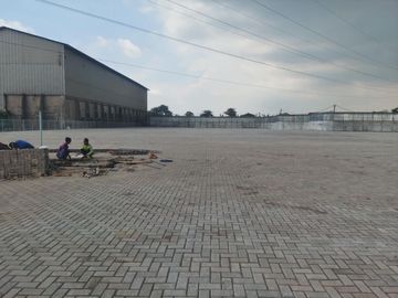 Disewakan Lahan Luas Di Kawasan Mandiri Bekasi Strategis Akses Kontainer 40 Feet Bebas Banjir