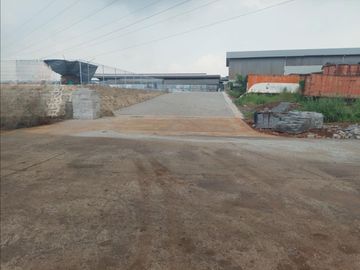 Disewakan Lahan Luas Di Kawasan Mandiri Bekasi Strategis Akses Kontainer 40 Feet Bebas Banjir