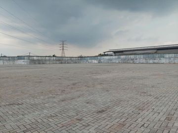 Disewakan Lahan Luas Di Kawasan Mandiri Bekasi Strategis Akses Kontainer 40 Feet Bebas Banjir