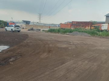 Disewakan Lahan Luas Di Kawasan Mandiri Bekasi Strategis Akses Kontainer 40 Feet Bebas Banjir