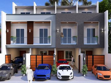 3 Storey Townhouse for Sale in San Bartolome, Novaliches, Quezon City Very near Quirino Highway and Mindanao Avenue