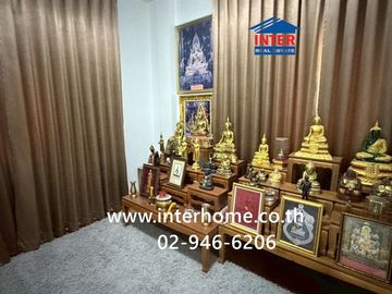Two-story detached house, 79.4 sq.wah, Pruksapiman Garden 345 Village, behind Bang Khu Wat Municipality, next to Bang Khu Wat Municipality, Highway 34