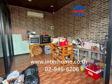 Two-story detached house, 79.4 sq.wah, Pruksapiman Garden 345 Village, behind Bang Khu Wat Municipality, next to Bang Khu Wat Municipality, Highway 34