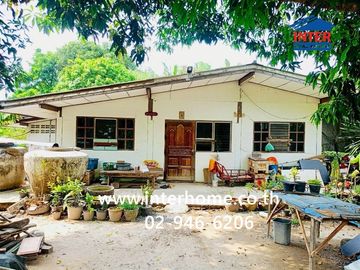 Single-story house + land, 187 sq.wah. Located near Rittah Co., Ltd. (New Warehouse, Khlong 12), Rangsit-Nakhon Nayok Road, Khlong 12 Bypass, Nong Sue