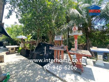 Single-story house + land, 187 sq.wah. Located near Rittah Co., Ltd. (New Warehouse, Khlong 12), Rangsit-Nakhon Nayok Road, Khlong 12 Bypass, Nong Sue