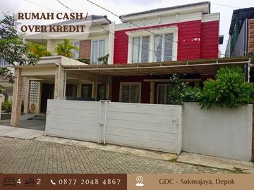 Rumah Take Over 2LT bs CASH di GDC New Anggrek 2 dkt Alun alun Depok