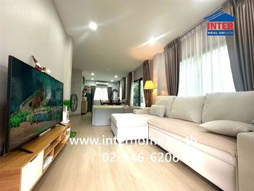 Two-story detached house, 53.5 sq.wah, Centro Bangna-Kingkaew Village, near Kingkaew Electricity Authority, Kingkaew Road, Bangna-Trat Road, Bang Phli