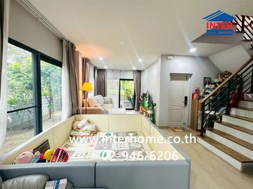 Two-story detached house, 53.5 sq.wah, Centro Bangna-Kingkaew Village, near Kingkaew Electricity Authority, Kingkaew Road, Bangna-Trat Road, Bang Phli