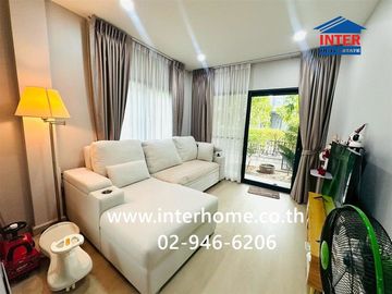 Two-story detached house, 53.5 sq.wah, Centro Bangna-Kingkaew Village, near Kingkaew Electricity Authority, Kingkaew Road, Bangna-Trat Road, Bang Phli