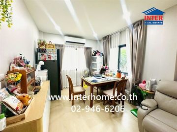 Two-story detached house, 53.5 sq.wah, Centro Bangna-Kingkaew Village, near Kingkaew Electricity Authority, Kingkaew Road, Bangna-Trat Road, Bang Phli