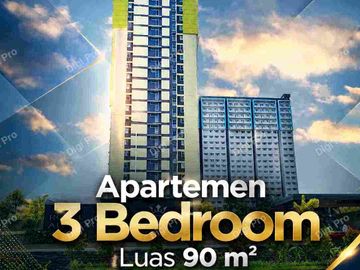 Royal Apartemen Type 90m2. 3KT 2KM. Panakkukang Mas