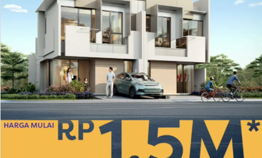 Sinarmas Land – Hunian Stylish di Tengah BSD City  Dijual! Rumah IZZI BSD