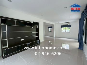 Two-story detached house, 52.9 sq.wah, Delight Don Mueang-Rangsit Village, Highway 345, Rangsit Canal Road, Mueang Pathum Thani, Pathum Thani.