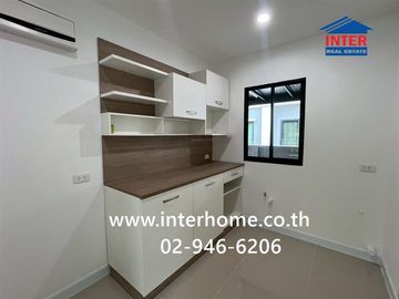 Two-story detached house, 52.9 sq.wah, Delight Don Mueang-Rangsit Village, Highway 345, Rangsit Canal Road, Mueang Pathum Thani, Pathum Thani.