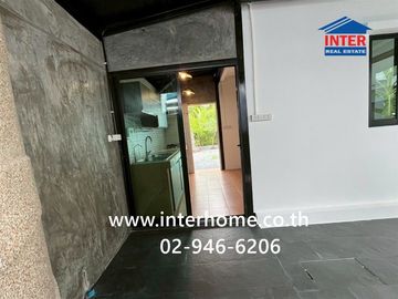 Two-story detached house, 52.9 sq.wah, Delight Don Mueang-Rangsit Village, Highway 345, Rangsit Canal Road, Mueang Pathum Thani, Pathum Thani.