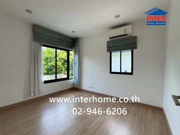 Two-story detached house, 52.9 sq.wah, Delight Don Mueang-Rangsit Village, Highway 345, Rangsit Canal Road, Mueang Pathum Thani, Pathum Thani.