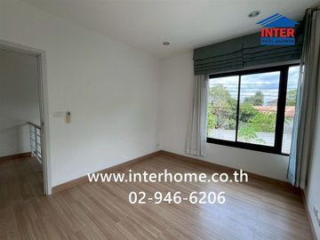 Two-story detached house, 52.9 sq.wah, Delight Don Mueang-Rangsit Village, Highway 345, Rangsit Canal Road, Mueang Pathum Thani, Pathum Thani.
