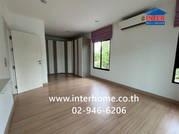 Two-story detached house, 52.9 sq.wah, Delight Don Mueang-Rangsit Village, Highway 345, Rangsit Canal Road, Mueang Pathum Thani, Pathum Thani.