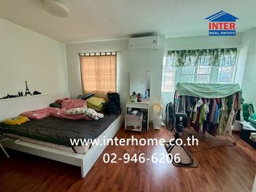 Two-story townhome, 36 sq.wa., Pruksa Ville 37 Watcharapol-Permsin, Soi Permsin 34, Sukhaphiban 5 Road, Permsin Road, Sai Mai District, Bangkok.