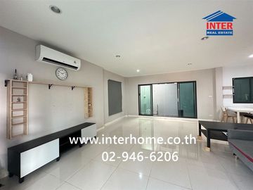 Two-story semi-detached house, 35 sq.wa., Rim Suan Scenery Bangna-Suvarnabhumi Village, Soi Sukhaphiban 6, Theparak Road, Sukhaphiban 6 Road, Bang Phl