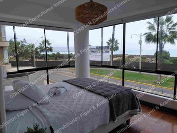 ALQUILO DEPARTAM3NTO CON VISTA AL MAR 2DORMITORIO