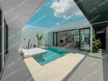 2 BR BRAND NEW VILLA WITH MODERN LUXURY DESIGN NEAR SANUR BEACH