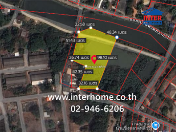 3 rai 71 sq.wa. vacant land for sale near Camp Chakraphong, Suwinthawong Road, Mueang Prachinburi, Prachinburi.