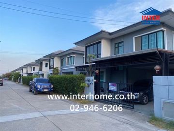 Two-story detached house, 50 sq.wa., Delight Wongwaen-Watcharapol Village, Lam Luk Ka Road, Phahonyothin Road, Lad Sawai Road, Lam Luk Ka, Pathum Than