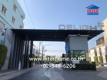 Two-story detached house, 50 sq.wa., Delight Wongwaen-Watcharapol Village, Lam Luk Ka Road, Phahonyothin Road, Lad Sawai Road, Lam Luk Ka, Pathum Than